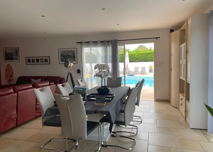 Sany:10 Pers Maison 200m2 Piscine , Jacuzzi *